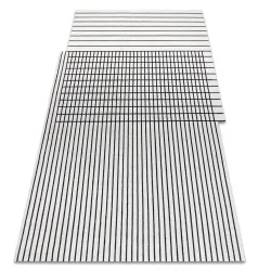 Tapis PEARL 51333K crème / noir - Lignes, exclusif, structurel