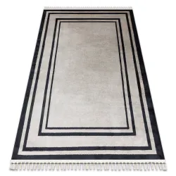 Tapis AMOUR 53104A beige - Encadrement, moderne, élégant