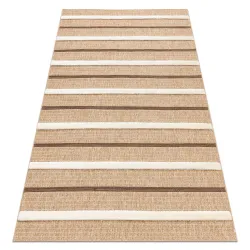 Tapis SPARK 0686A beige / crème - Lignes, Sisal, structuré