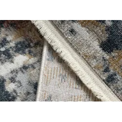 Dywan DISTIN 0123A różowy / pudrowy / biały nowoczesny - Abstrakcja, vintage, frędzle