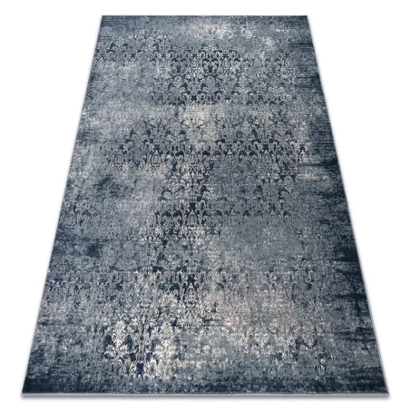 Tapis NAIN en bleu foncé et beige, accessoire décoratif chic pour votre intérieur