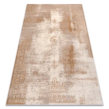 Tapis NAIN Ornement vintage 7699/51655 en beige et marron