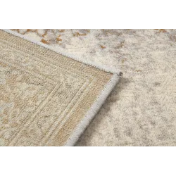 Tapis doux en laine avec motif vintage, idéal pour la chambre
