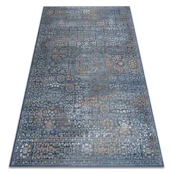 Tapis NAIN Ornement, vintage 7708/51611 bleu / orange