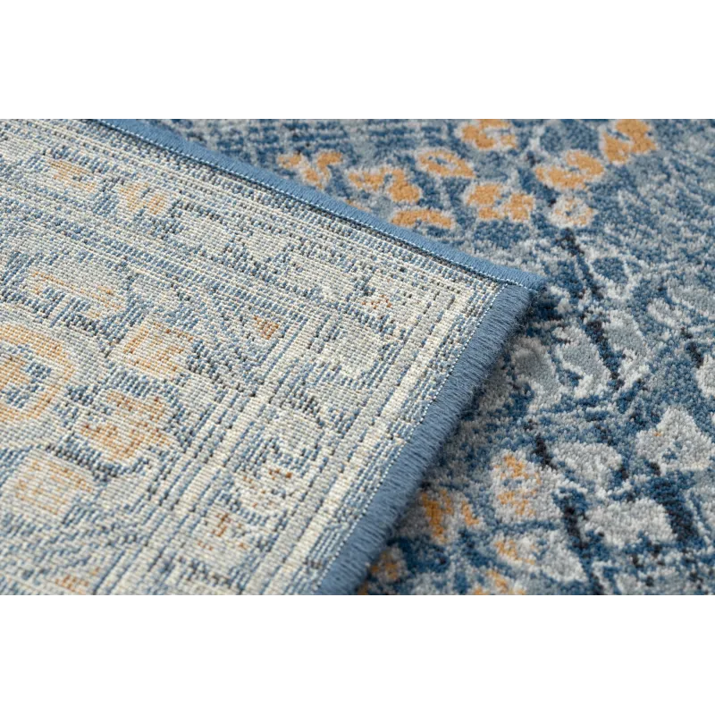 Tapis doux en laine avec texture riche et motif