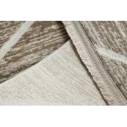 Tapis DUKE 51557 avec texture géométrique, doux et agréable au toucher