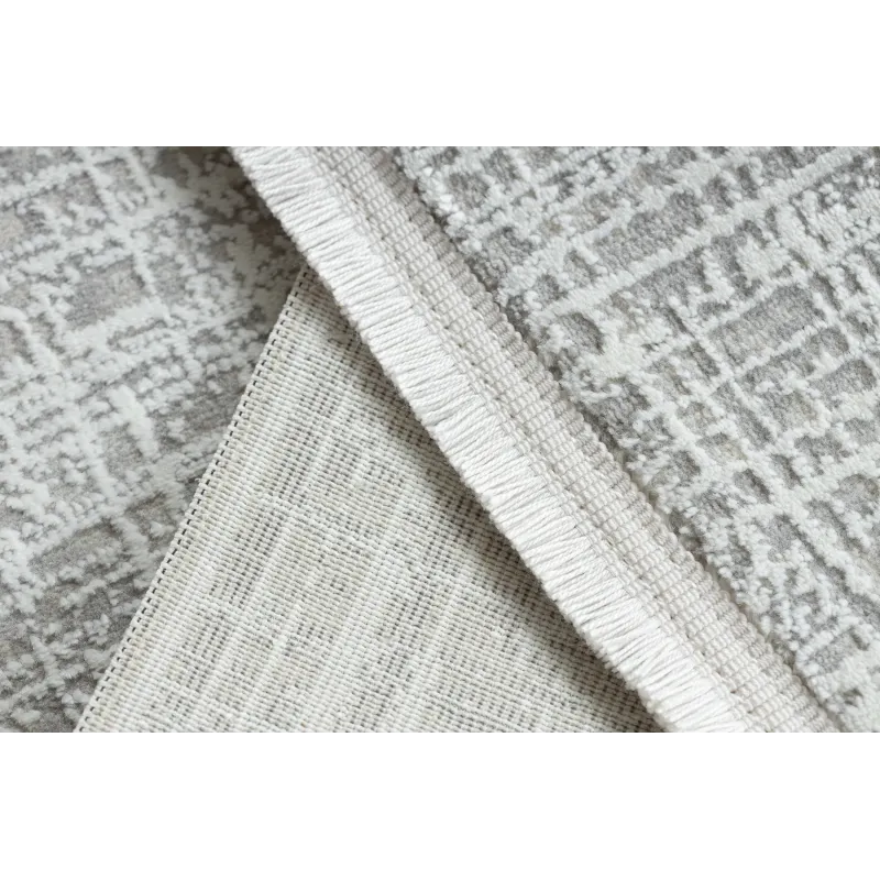 Tapis moderne DUKE A0357 crème, texture douce et style vintage