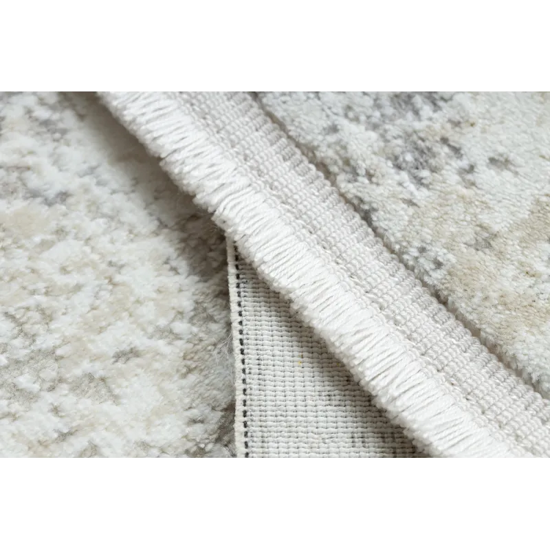 Tapis DUKE 51378 avec franges, très doux et contemporain