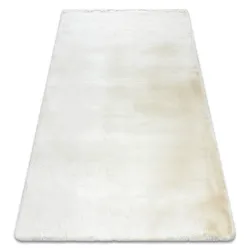 Tapis TEDDY NEW wool 45 Shaggy crème très épais, en peluche