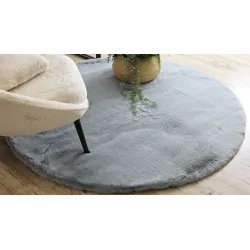 Tapis TEDDY NEW dream 47 shaggy argent, idéal pour un intérieur moderne