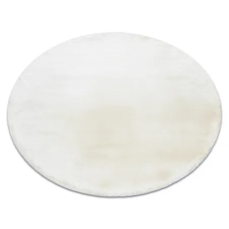 Tapis shaggy TEDDY NEW wool 45 crème, très épais et en peluche