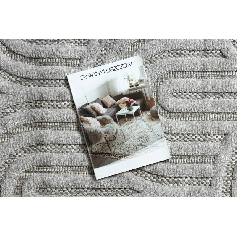 Tapis SANTO élégant gris pour un intérieur moderne