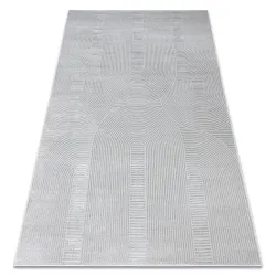 Tapis BALANCE 9086 gris - Géométrique, structurel, glamour