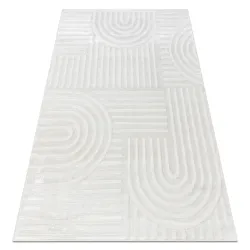 Tapis BALANCE 1918 crème - Géométrique, structurel, glamour