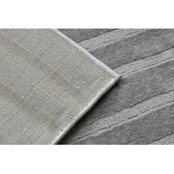 Dywan BALANCE 1918 szary - Geometryczny, strukturalny, glamour 