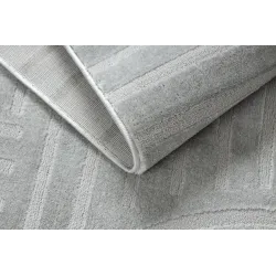 Dywan BALANCE 1918 szary - Geometryczny, strukturalny, glamour 
