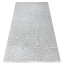 Tapis BALANCE 0194 gris - Géométrique, structurel, glamour