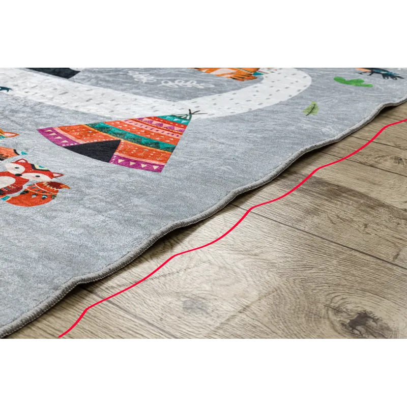 Tapis BAMBINO 2160 avec motifs d'animaux, parfait pour la chambre d'enfant