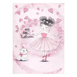 Tapis antidérapant rose pour enfants, à utiliser dans la chambre ou le jardin