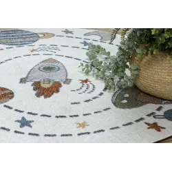 Tapis BONO 8288 en matériau doux, idéal pour la chambre