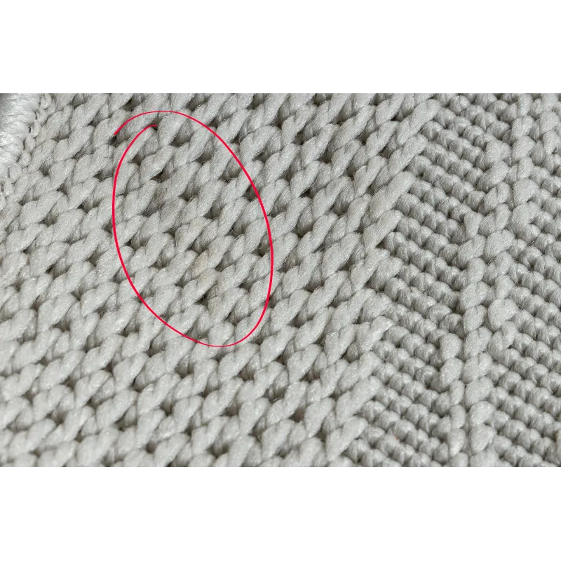 Tapis en sisal TIMO 5979, robuste et résistante aux intempéries