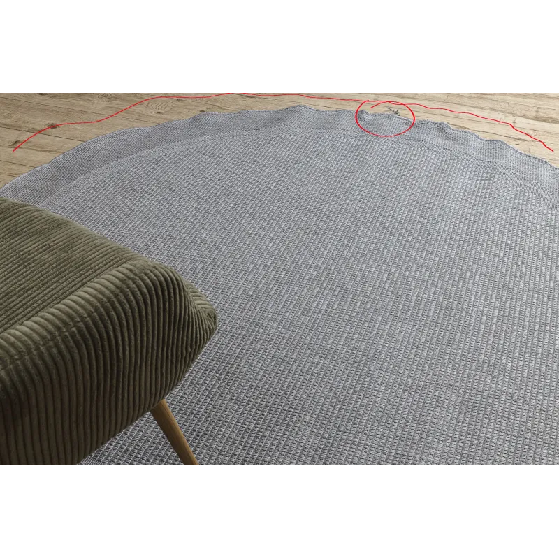 Tapis TIMO 5979 en sisal naturel, durable et résistant aux intempéries