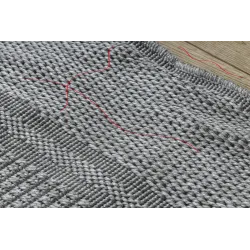 Tapis idéal pour le jardin ou la terrasse, TIMO 5979 en gris clair