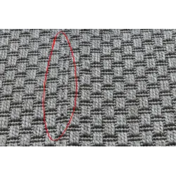 Tapis TIMO 6272 en sisal, durable et de qualité supérieure