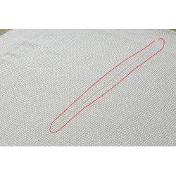 Tapis TIMO 5979 blanc pour l'extérieur - élégant et durable