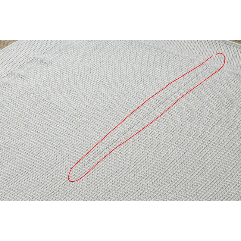 Tapis TIMO 5979 blanc pour l'extérieur - élégant et durable