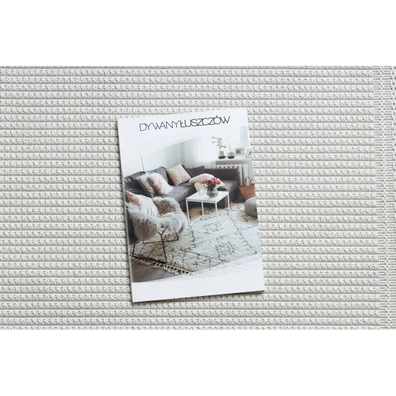 Tapis TIMO 5979 en blanc, idéal pour des espaces modernes