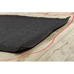 Tapis noir TIMO 5000 pour extérieur - style contemporain et durable