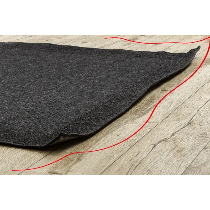 Tapis noir TIMO 5000 pour extérieur - style contemporain et durable