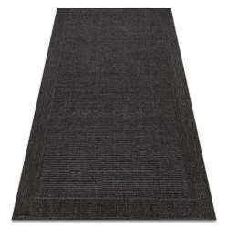 Tapis TIMO 5000 SISAL extérieur noir - PRODUIT DE DEUXIÈME QUALITÉ