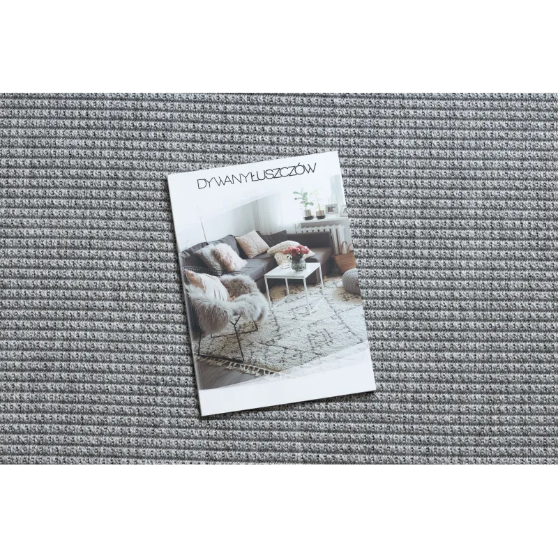 Tapis rond TIMO 5979 en gris clair, idéal pour le jardin