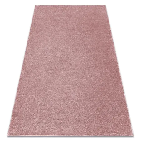 Tapis SOFTY rose, design moderne, en polypropylène