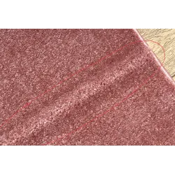 Tapis rose uni, ajout élégant pour n'importe quelle pièce