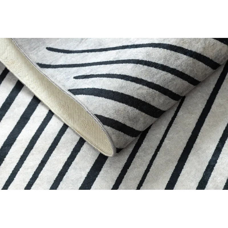 Tapis polyvalent ANDRE 2381, parfait pour le salon et facile à entretenir
