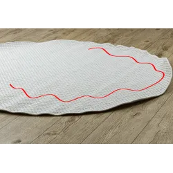 Tapis TIMO 6272 pour jardin, idéal pour se détendre à l'extérieur