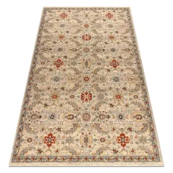 Tapis LEGEND 468 16 GB620 laine OSTA - Ornement exclusif beige / rouge