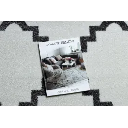 Tapis SKETCH moderne dans des tons crème et gris
