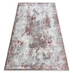 Tapis ALLURE 1959 Abstraction - Structuré, stylé, glamour blanc / rose