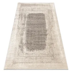 Tapis FUSION 8256 crème / beige - Cadre, vintage, moderne, abstrait