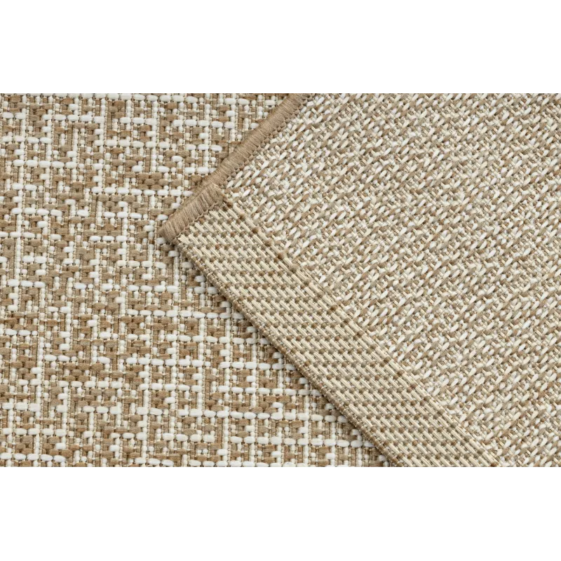 Tapis en sisal avec texture naturelle, parfait pour la chambre