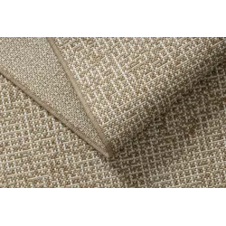 Tapis en sisal pour extérieur, couleur paille beige naturel