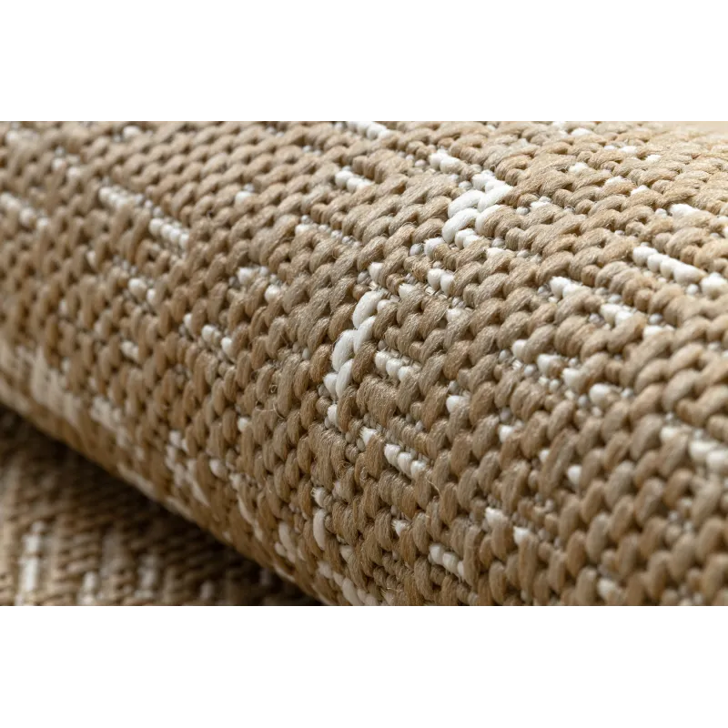 FLAT 48965265 Tapis sisal Treillis vintage, look élégant, idéal pour des intérieurs modernes