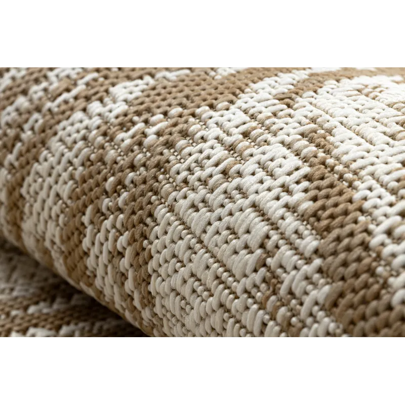 Tapis en sisal au style boho, idéal pour la chambre d'enfants