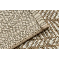 Tapis sisal avec texture naturelle, parfait pour un style raffiné