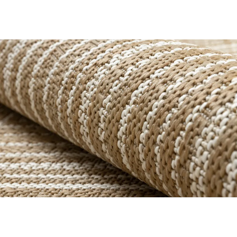 Tapis sisal géométrique, parfait pour la chambre d'enfant, durable et stylé
