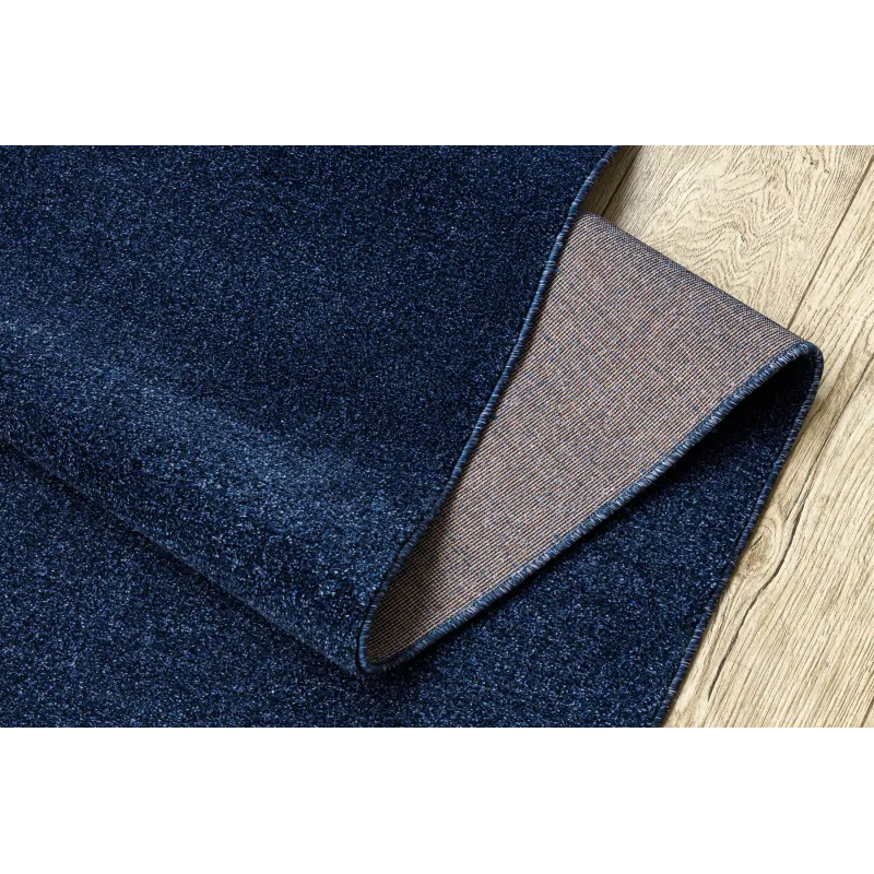 Tapis de course SOFTY bleu foncé, idéal pour le salon ou la chambre